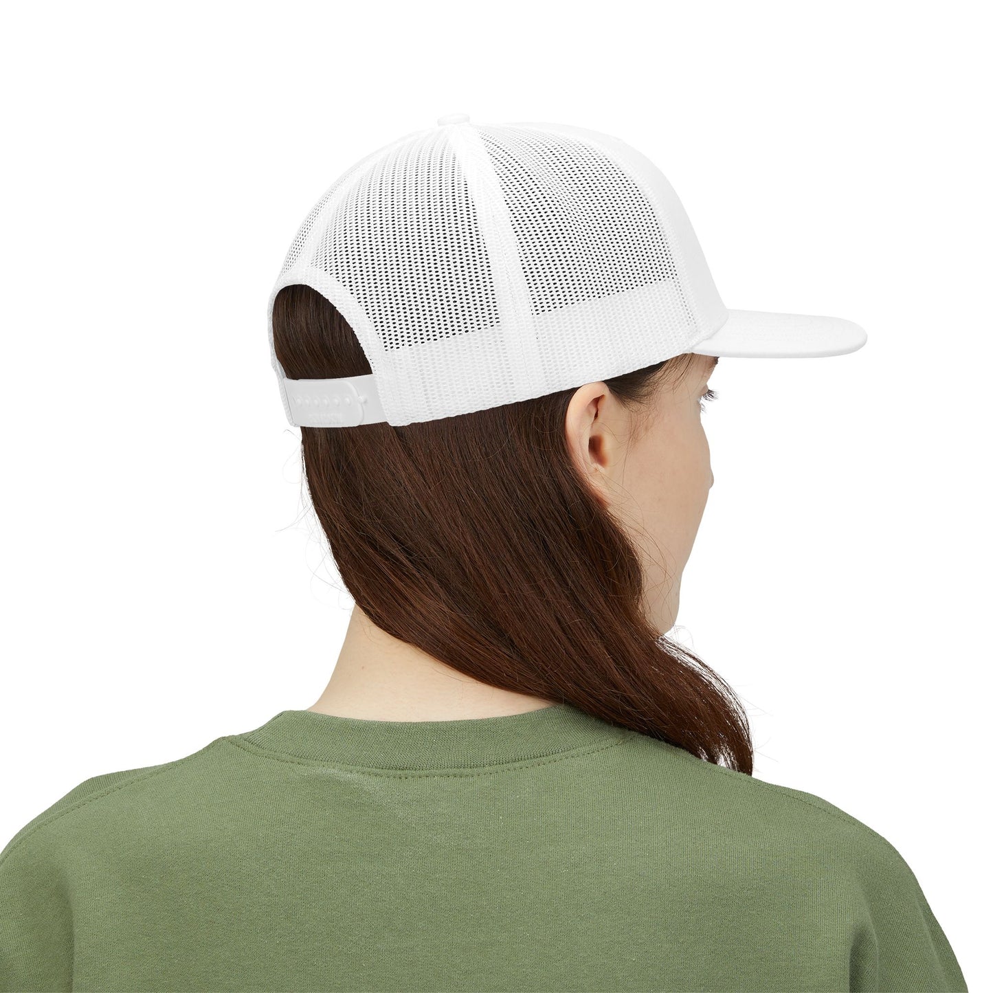 Three Putt Embroidered Trucker Hat – Whiteout Edition