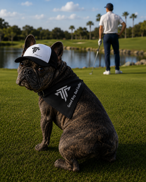 Three Putt Dog Trucker Hat
