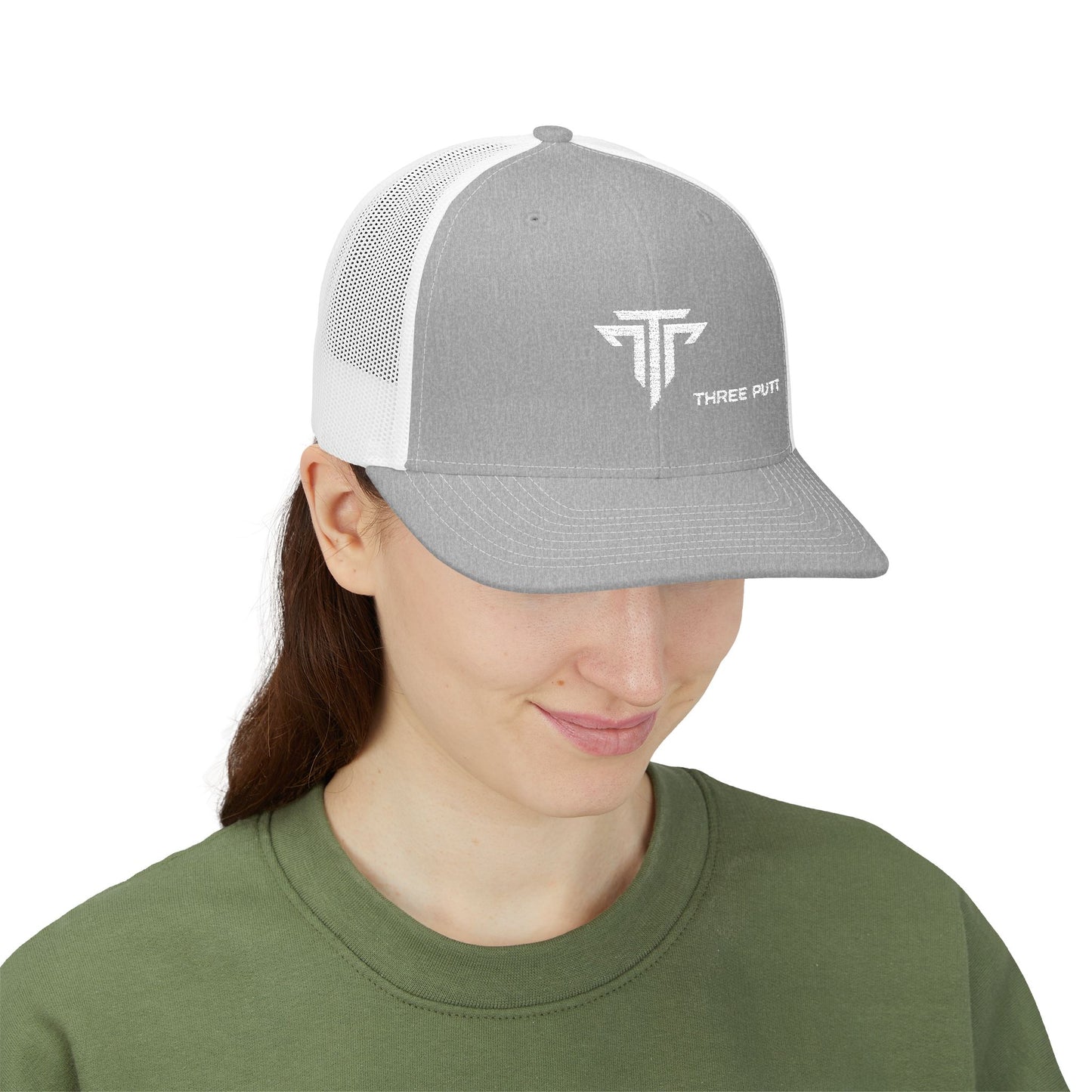 Three Putt Embroidered Trucker Hat