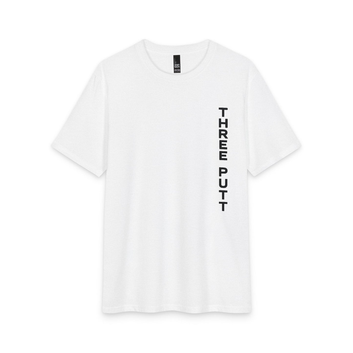 Three Putt Vertical Logo Tee – Est. 2026