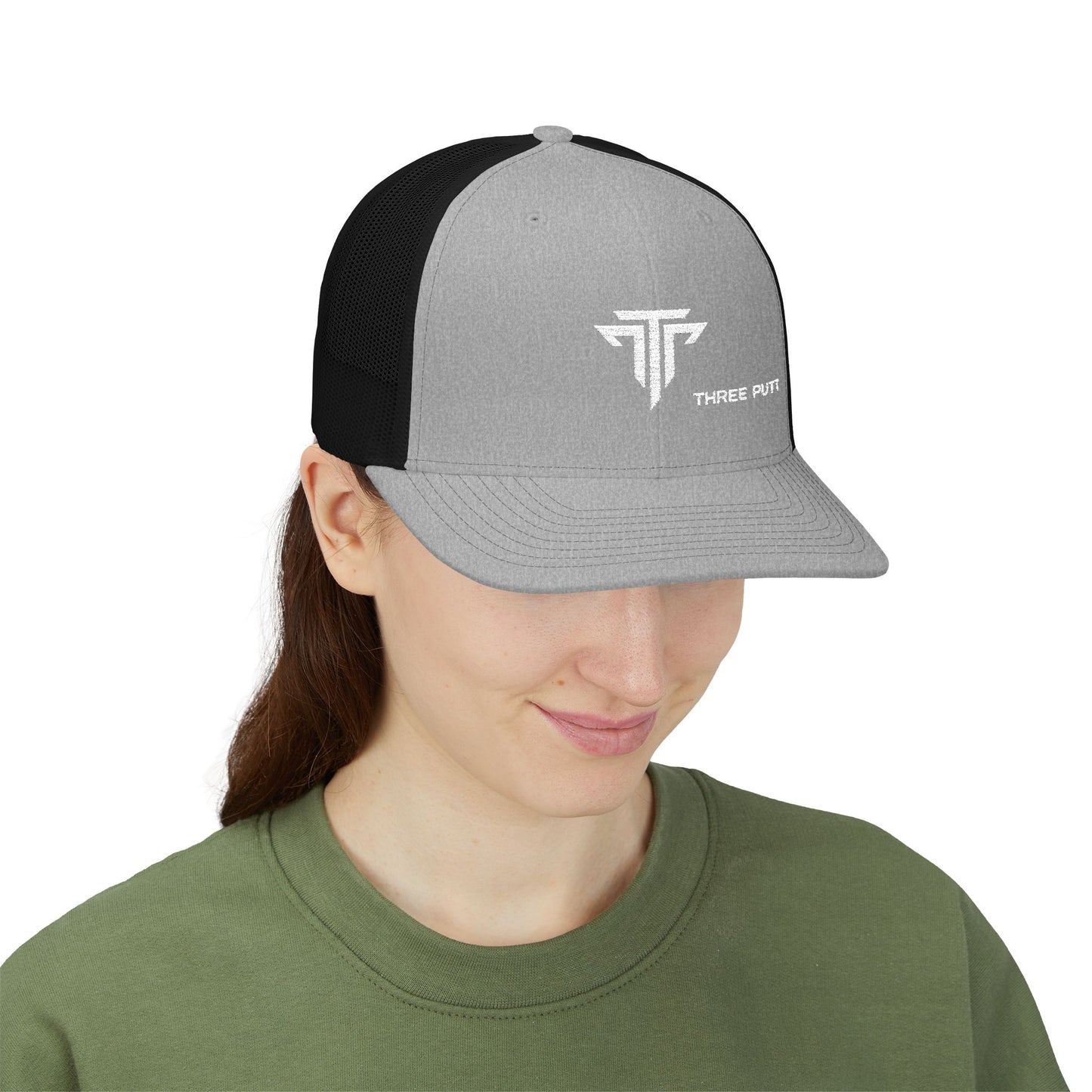 Three Putt Embroidered Trucker Hat