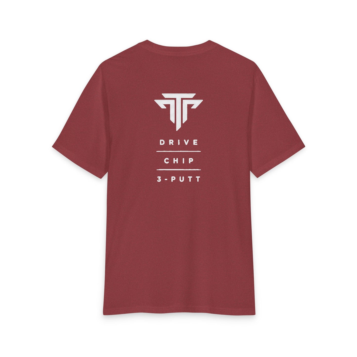 Three Putt Drive • Chip • 2-Putt Tee - White Logo