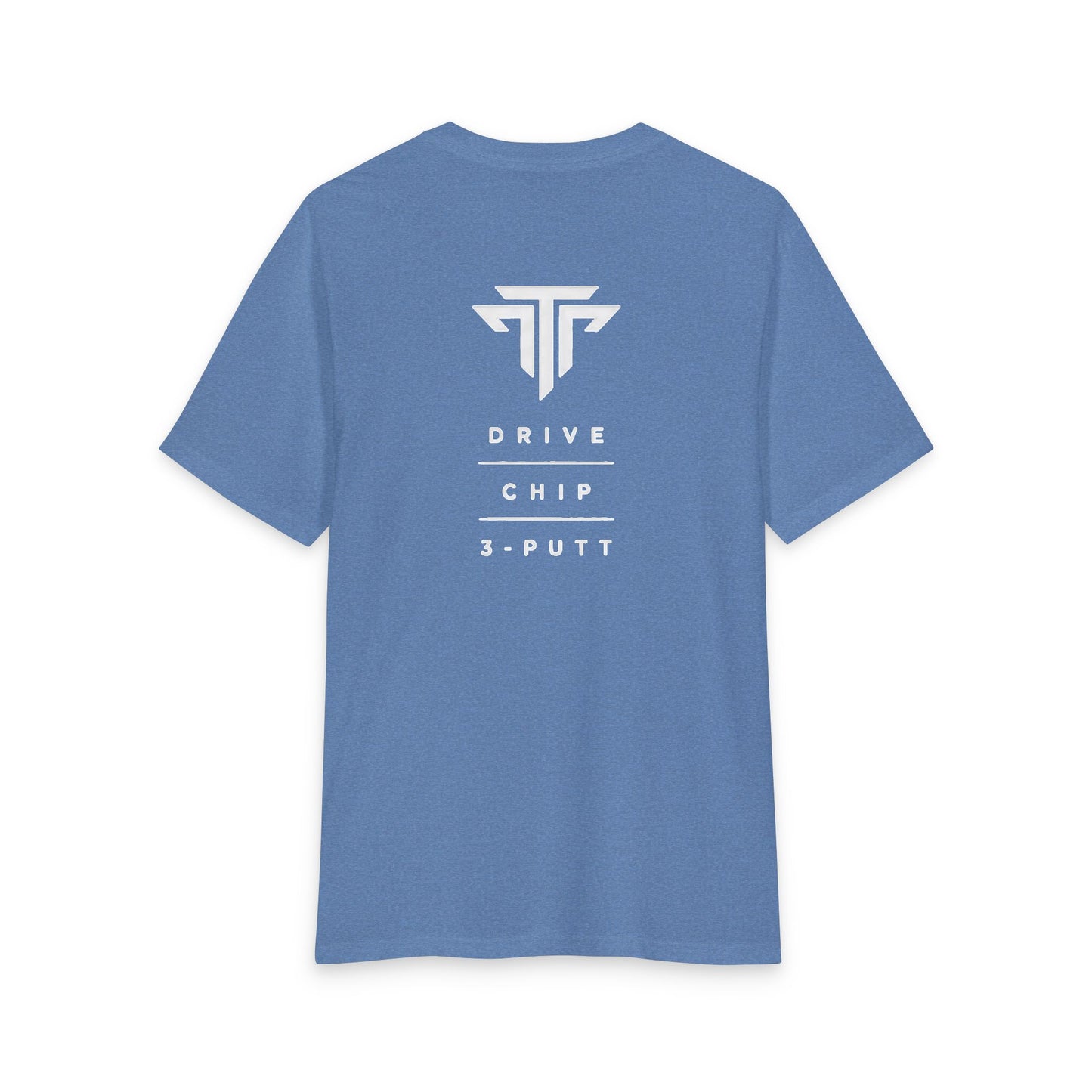 Three Putt Drive • Chip • 2-Putt Tee - White Logo