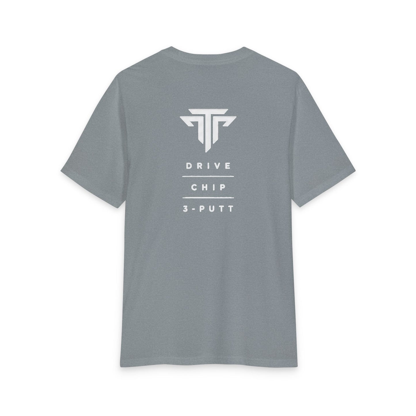 Three Putt Drive • Chip • 2-Putt Tee - White Logo