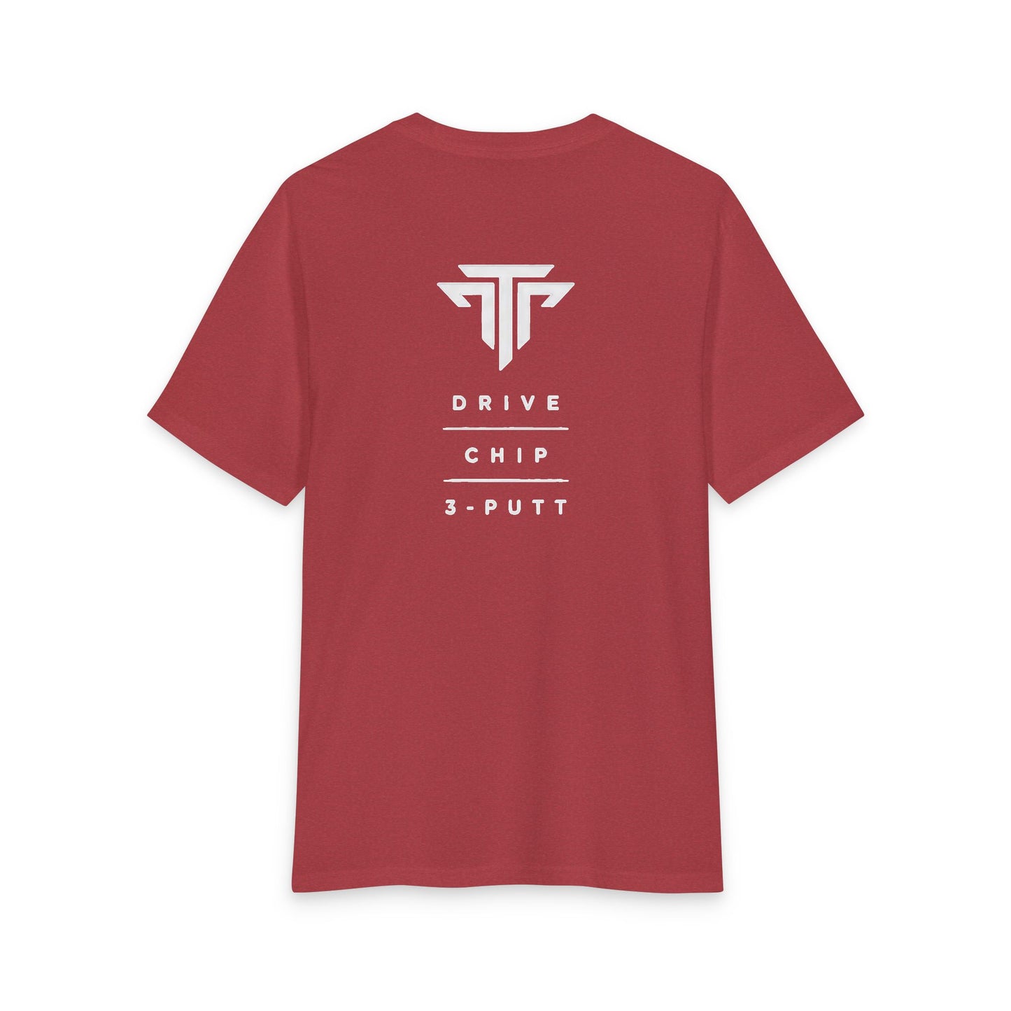 Three Putt Drive • Chip • 2-Putt Tee - White Logo