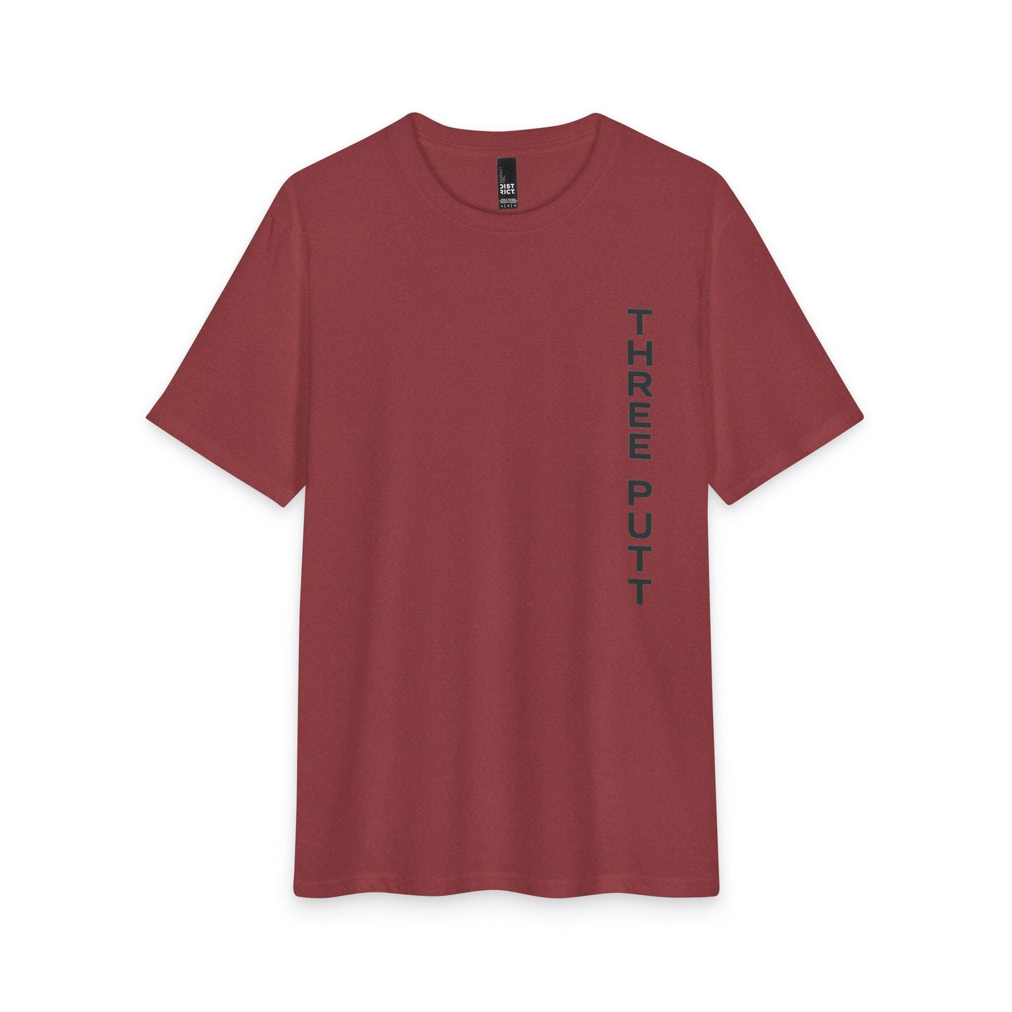 Three Putt Vertical Logo Tee – Est. 2026