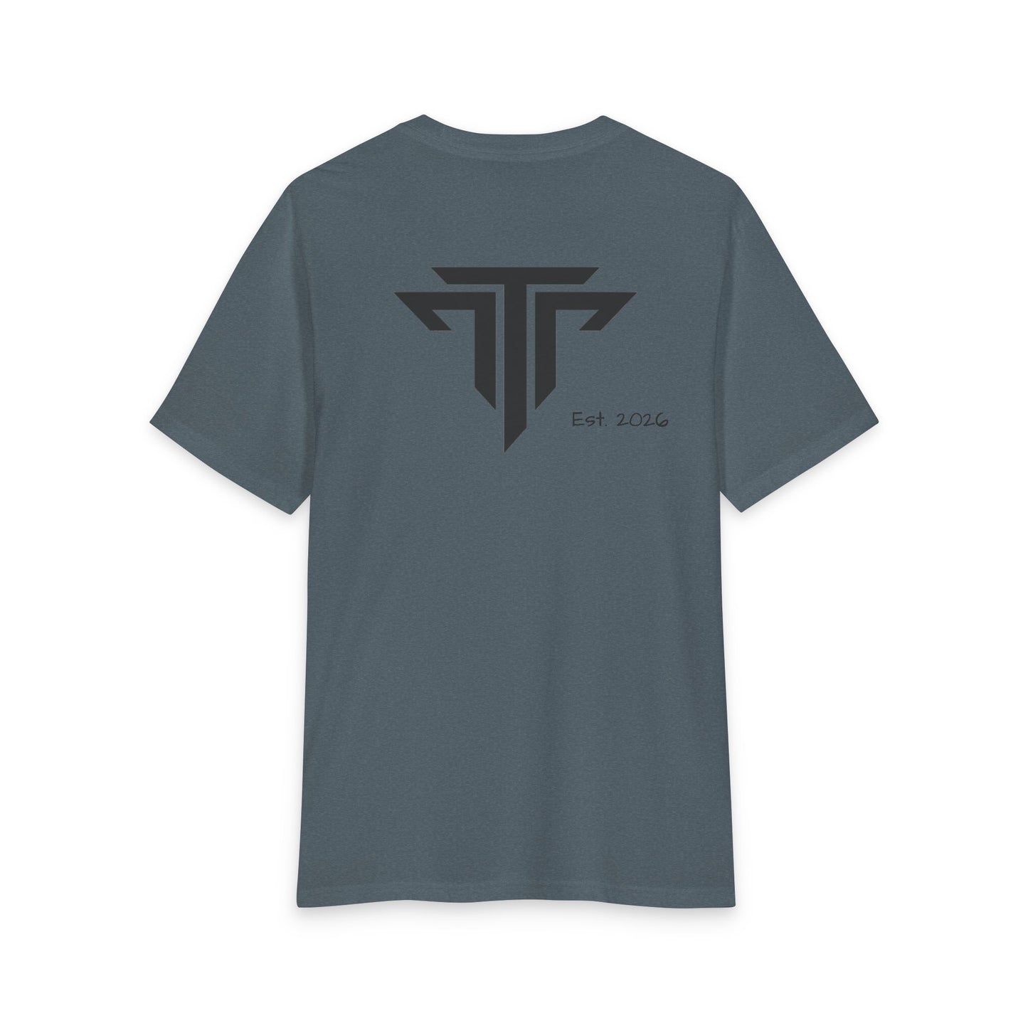 Three Putt Vertical Logo Tee – Est. 2026