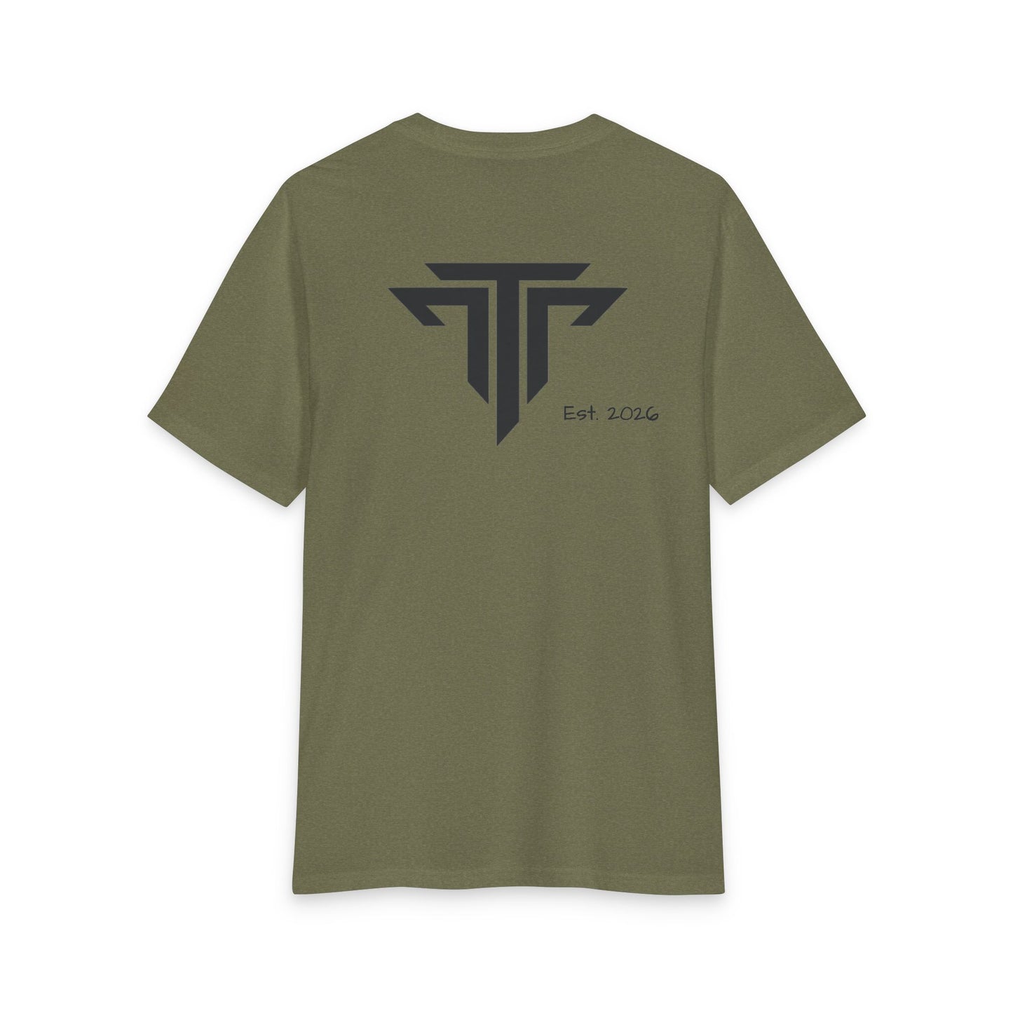 Three Putt Vertical Logo Tee – Est. 2026