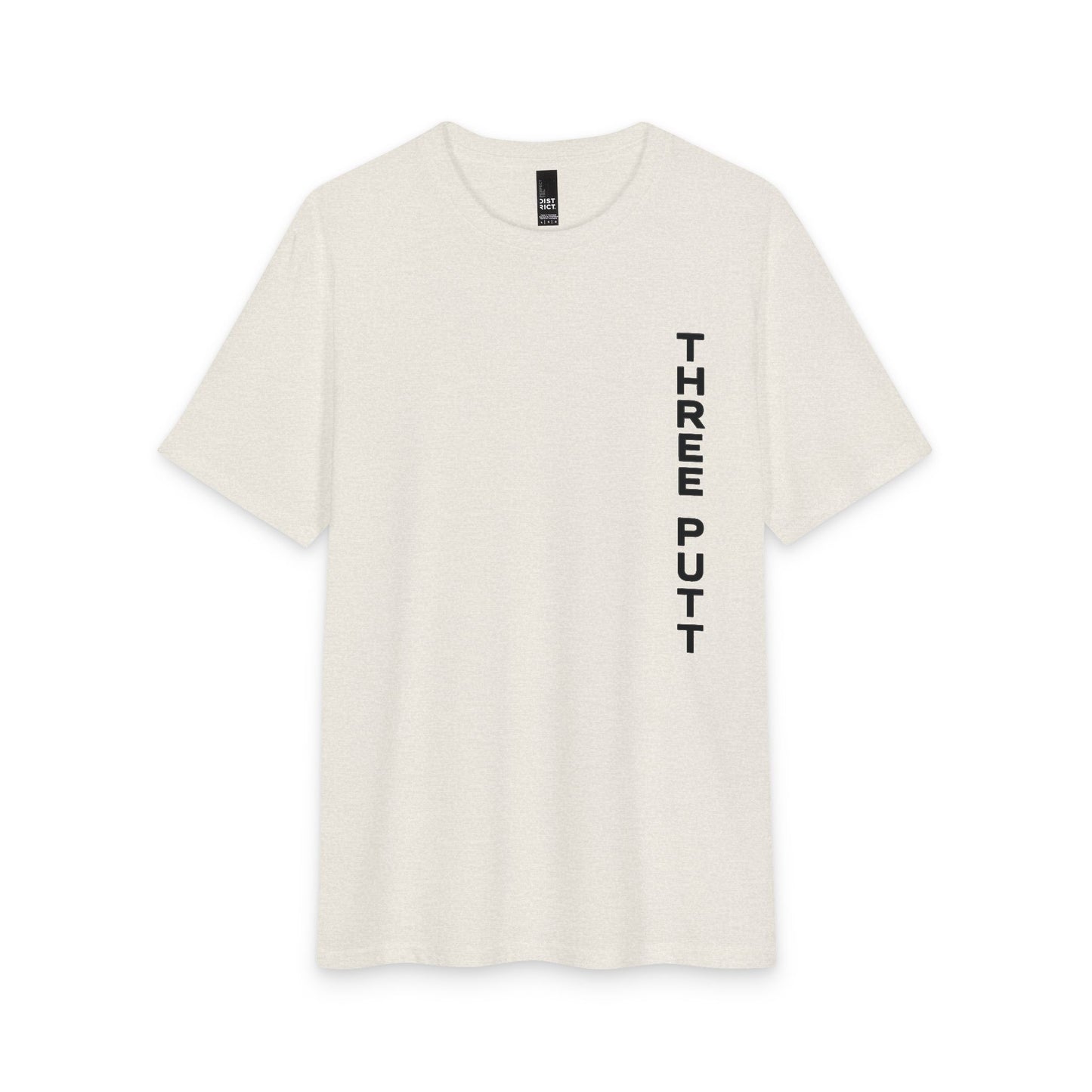 Three Putt Vertical Logo Tee – Est. 2026