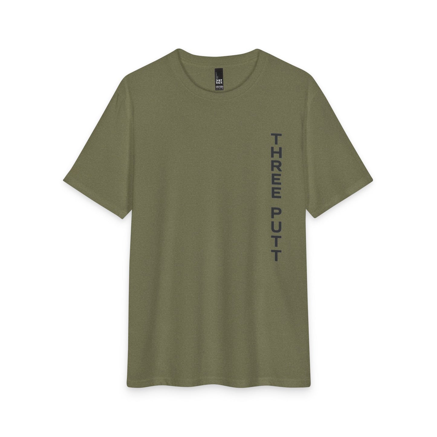 Three Putt Vertical Logo Tee – Est. 2026
