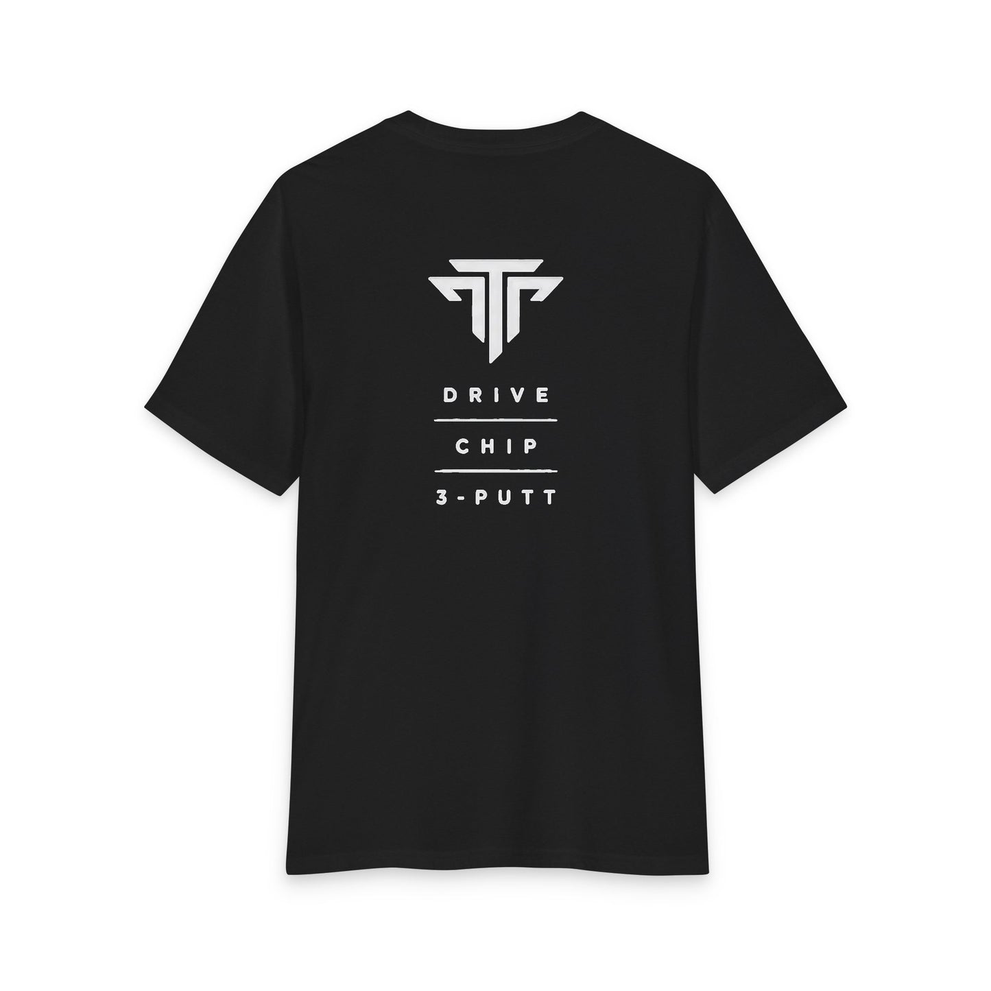 Three Putt Drive • Chip • 2-Putt Tee - White Logo