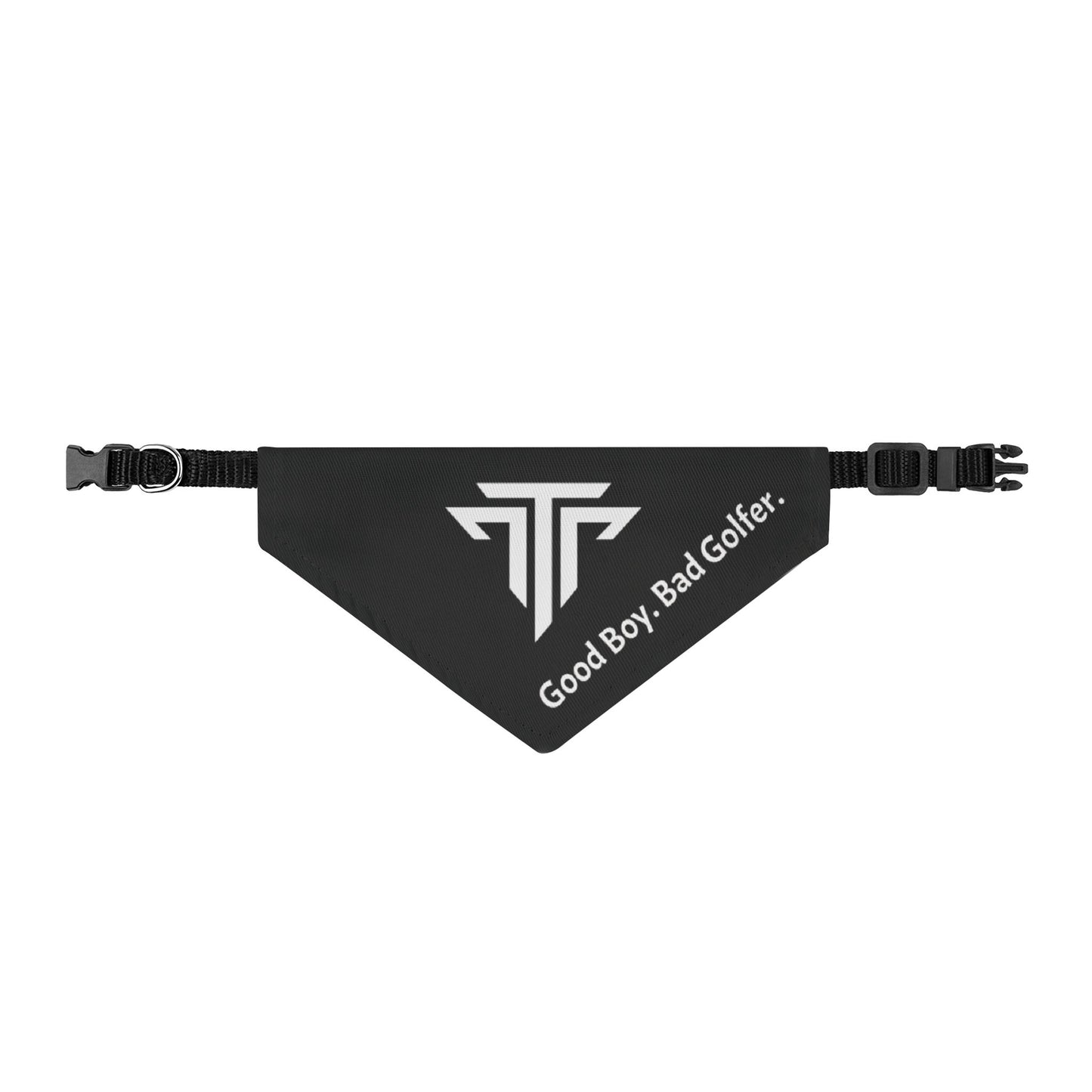 Good Boy. Bad Golfer. Clip-On Pet Bandana