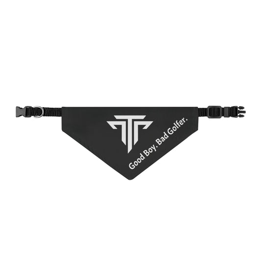 Good Boy. Bad Golfer. Clip-On Pet Bandana