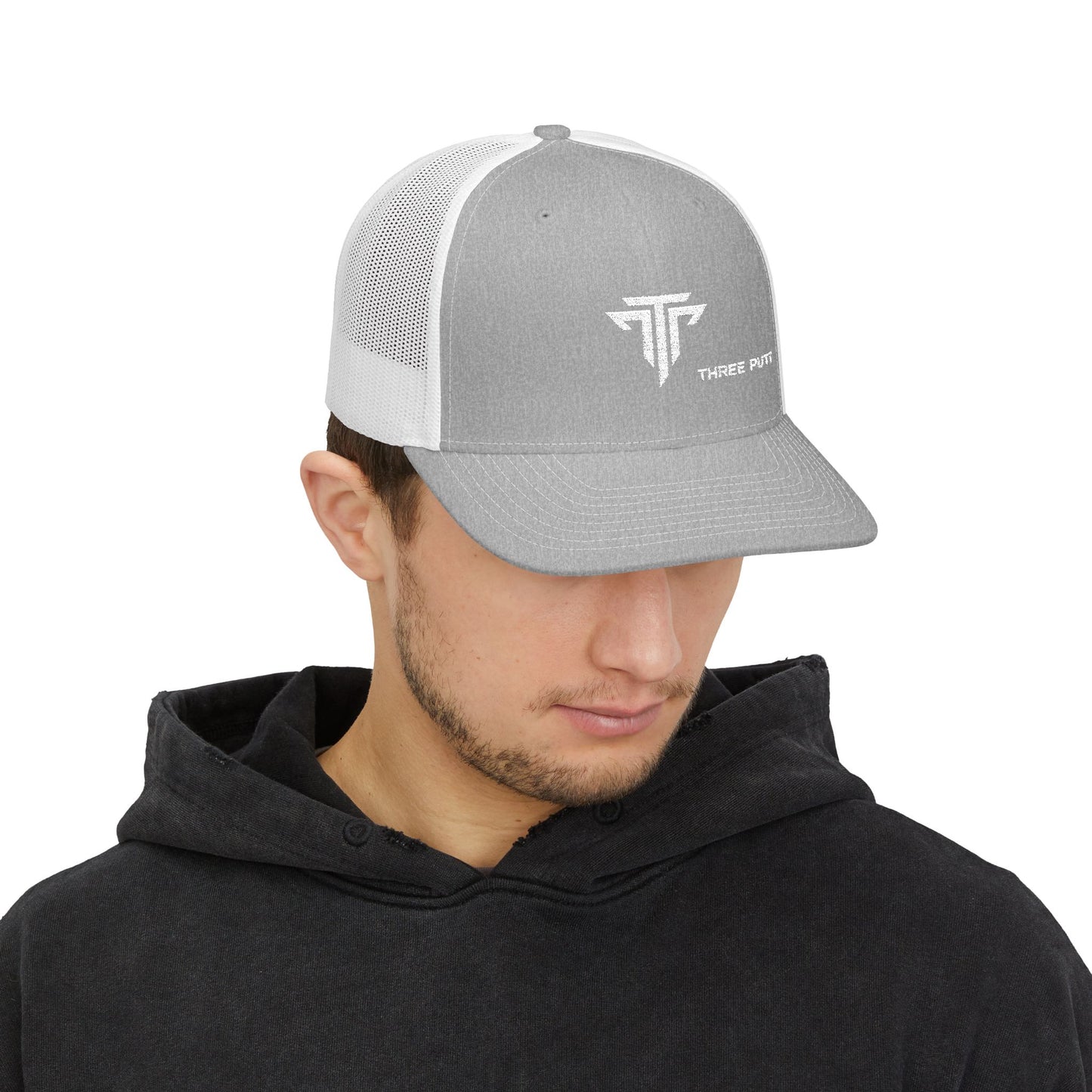Three Putt Embroidered Trucker Hat