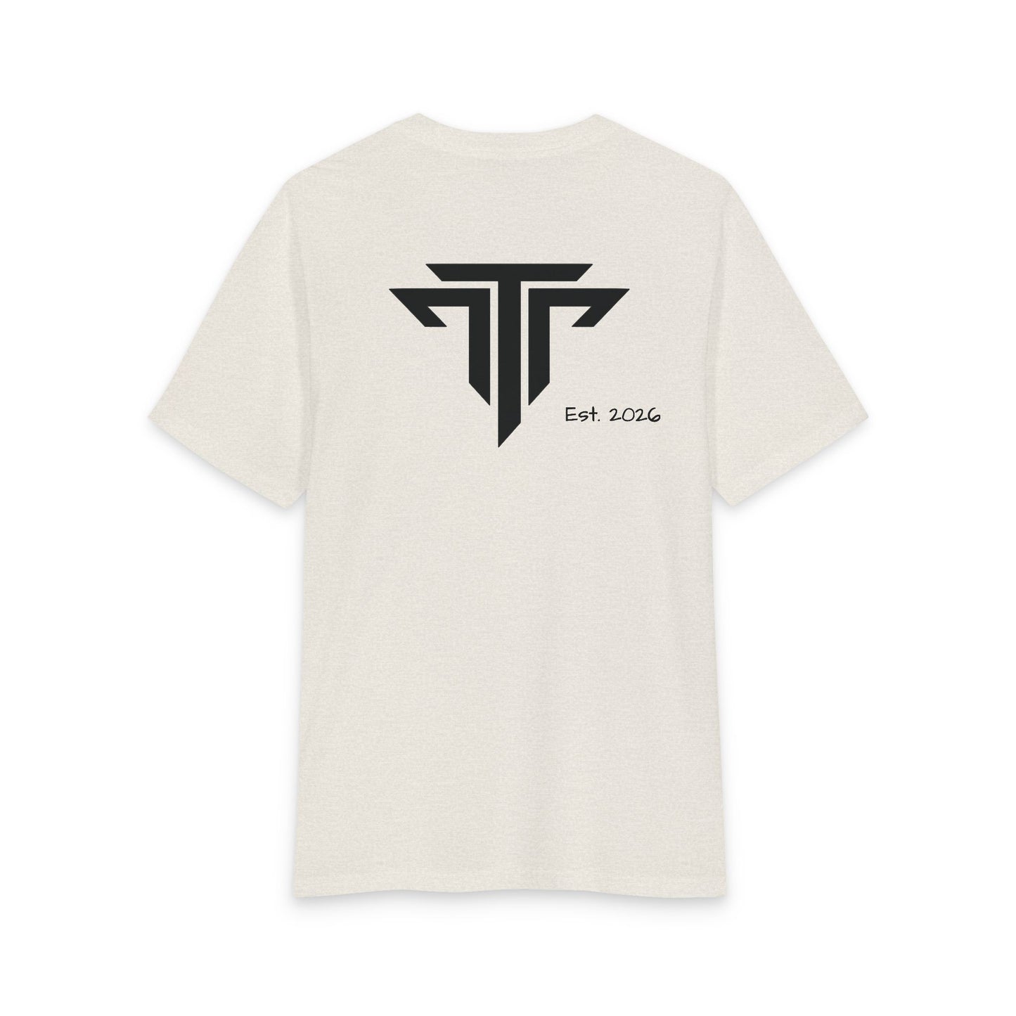 Three Putt Vertical Logo Tee – Est. 2026