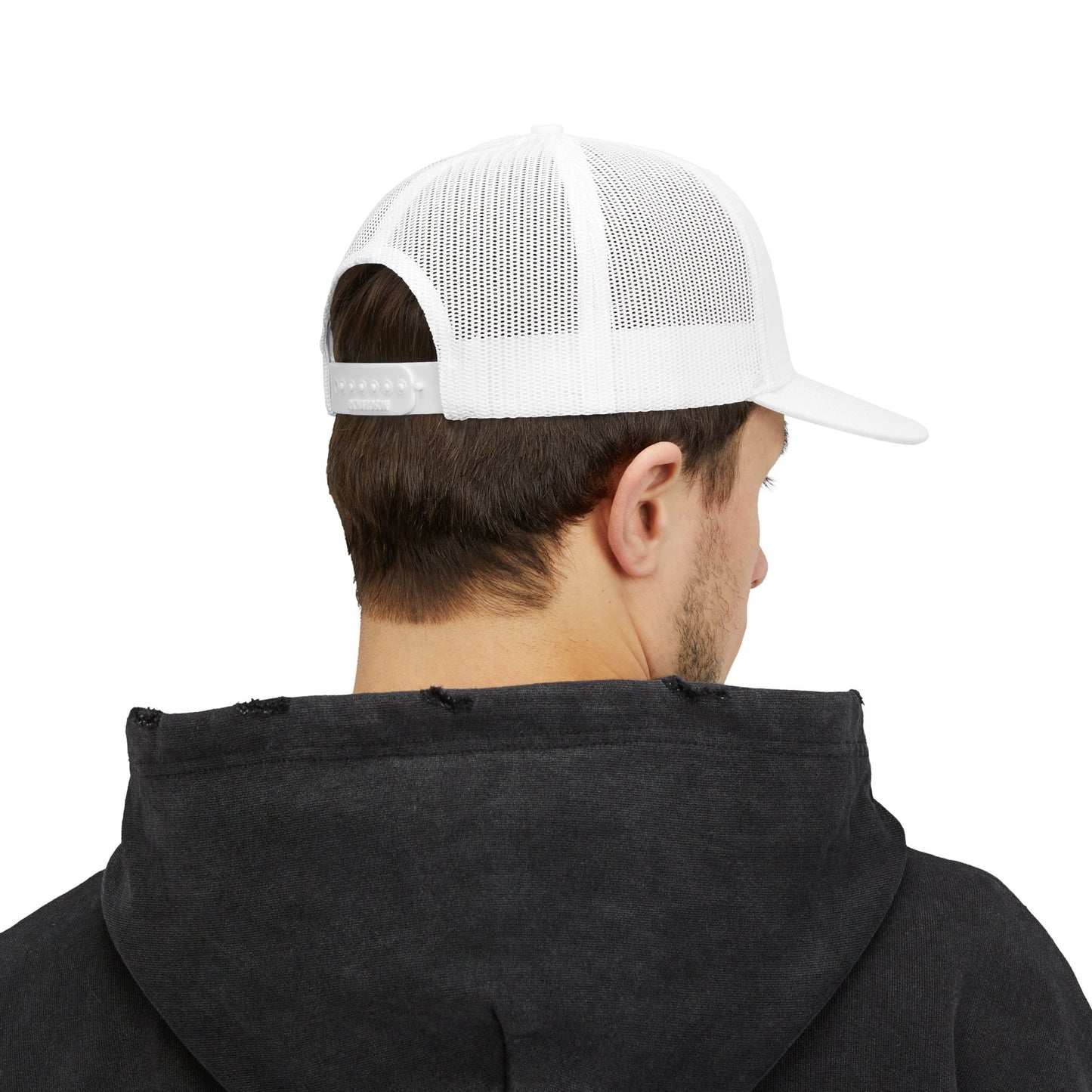 Three Putt Embroidered Trucker Hat – Whiteout Edition