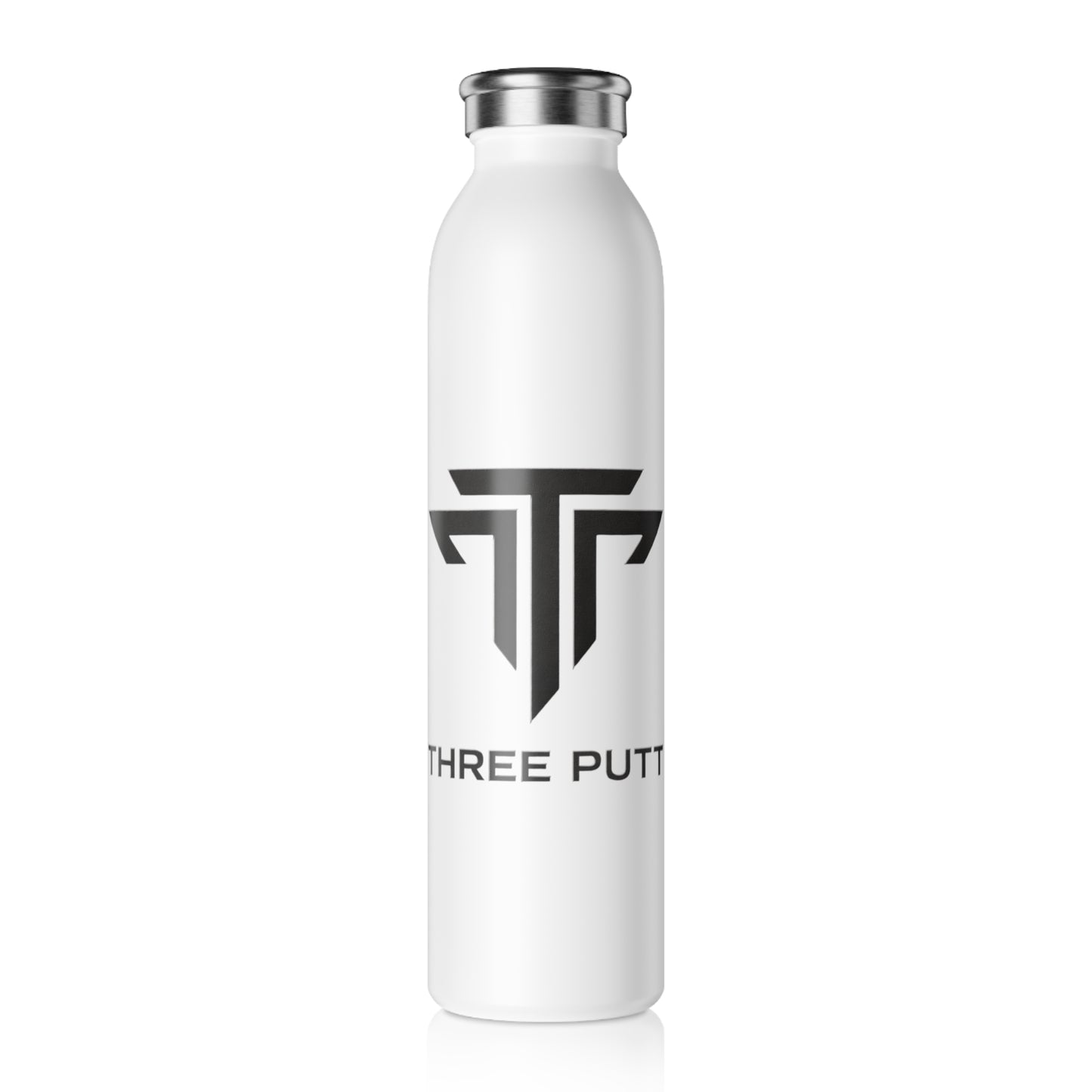 Three Putts Golf Logo Stainless Steel Bottle