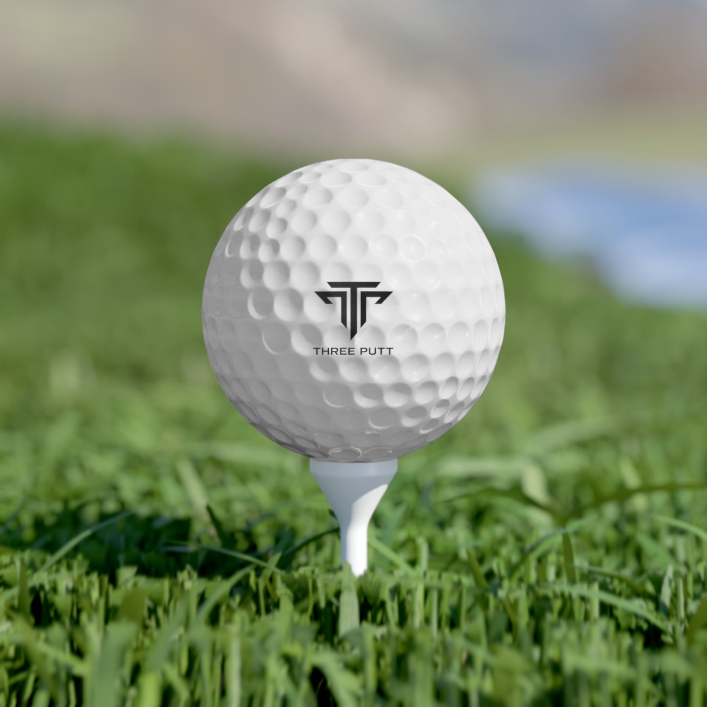 Three Putt Golf Balls, 6pcs