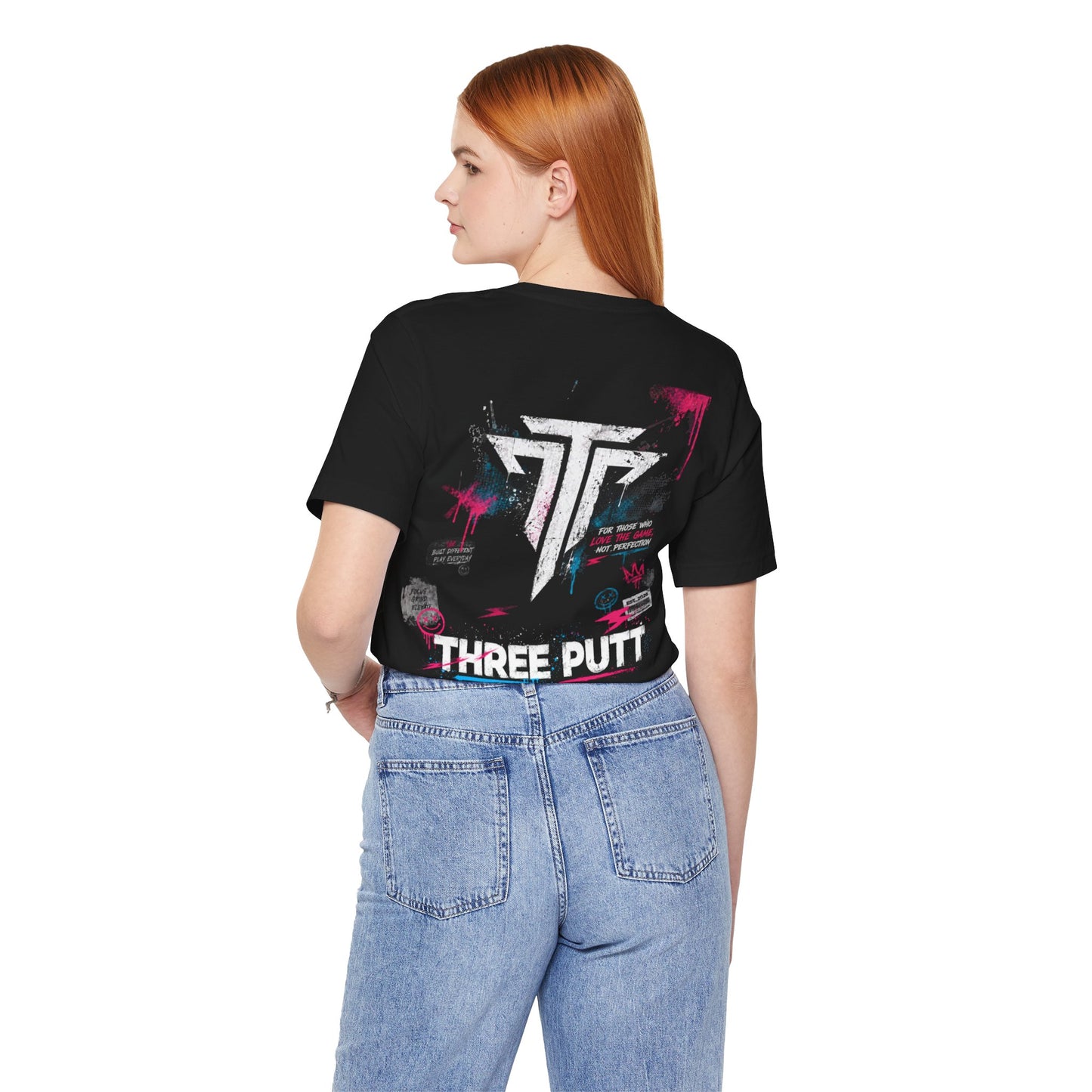 Three Putt Retro Graffiti Tee