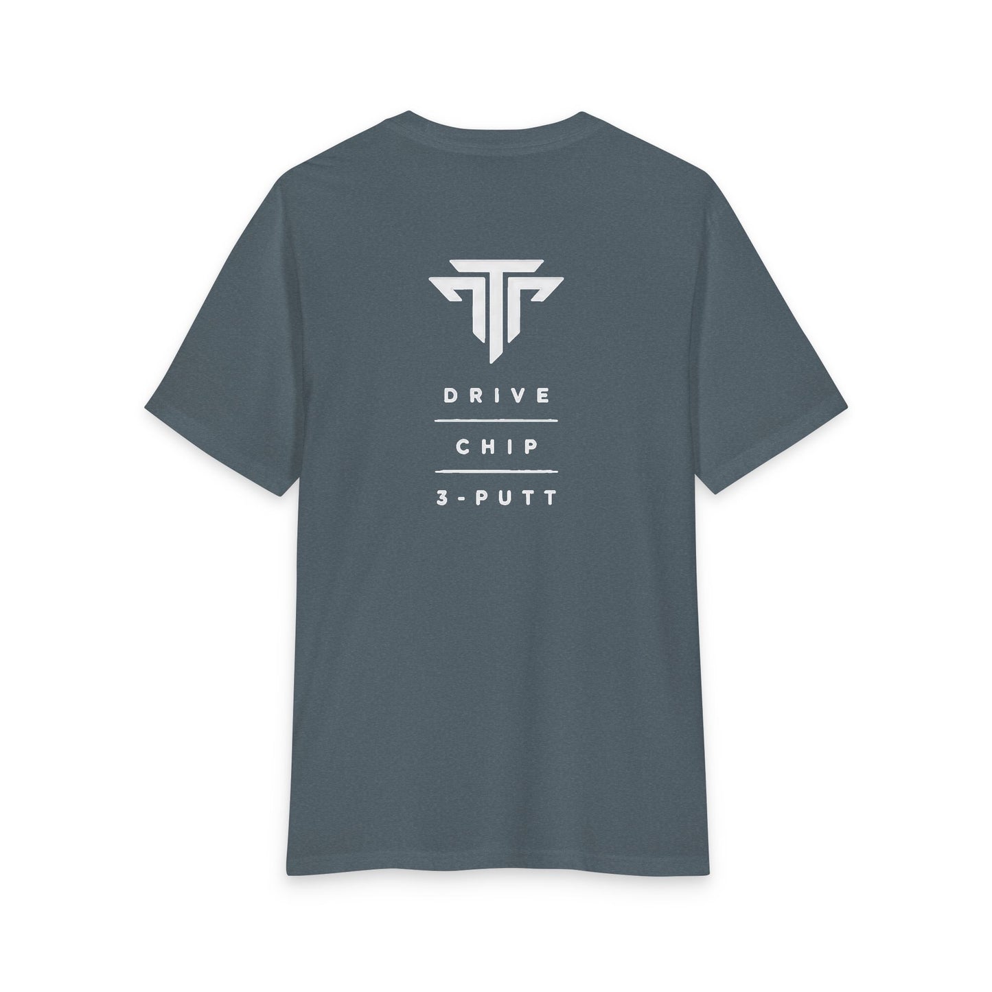 Three Putt Drive • Chip • 2-Putt Tee - White Logo