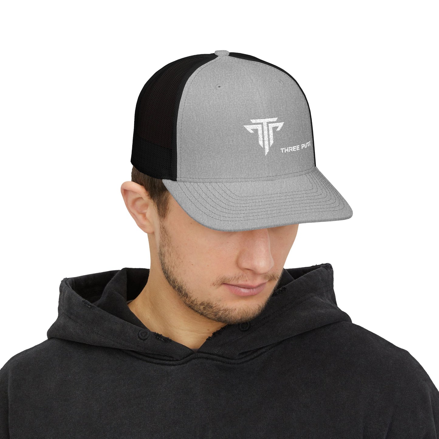 Three Putt Embroidered Trucker Hat