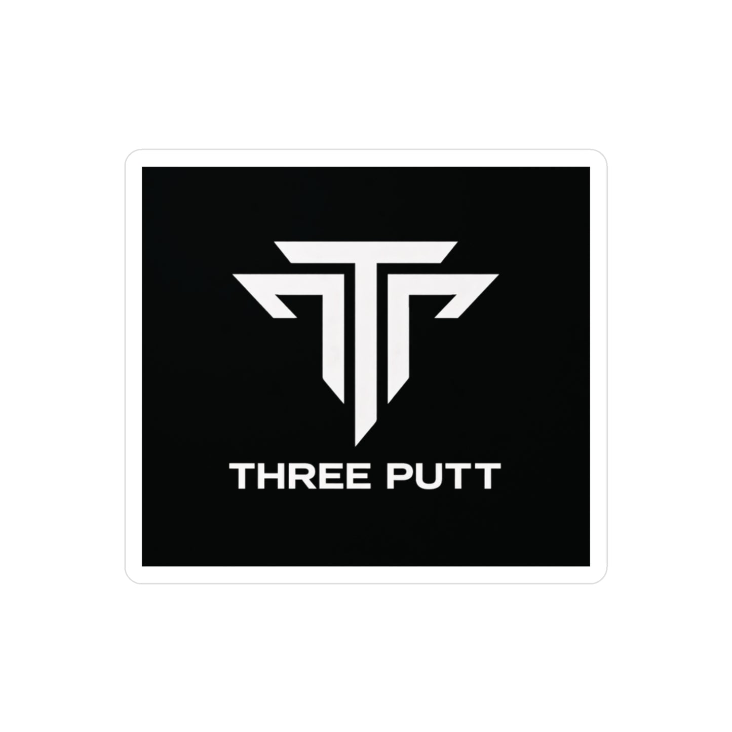 Three Putt Vinyl Decal