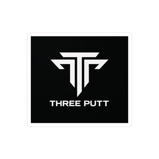 Three Putt Vinyl Decal
