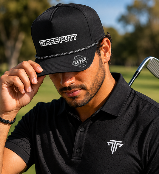 Three Putt Performance Rope Hat